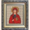 Набор для вышивания бисером ЧАРИВНА МИТЬ "Икона святой мученицы узорешительницы Анастасии"